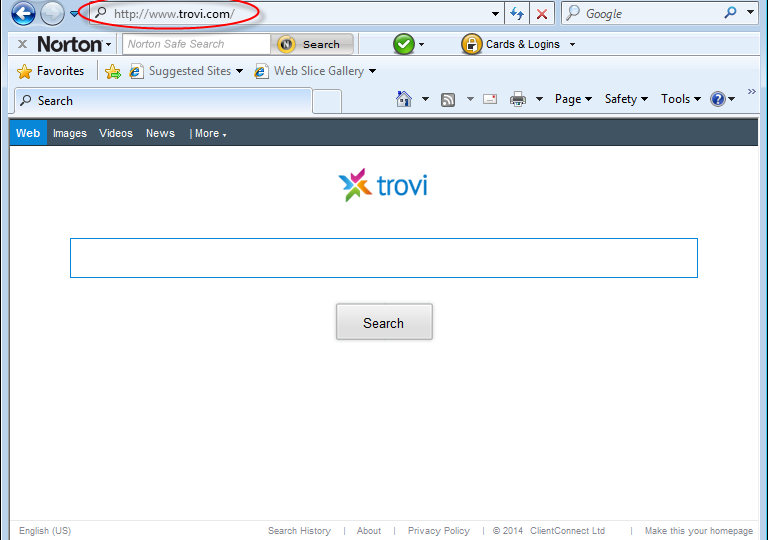 Как удалить Trovi.com и избавиться от приложения Search Protect