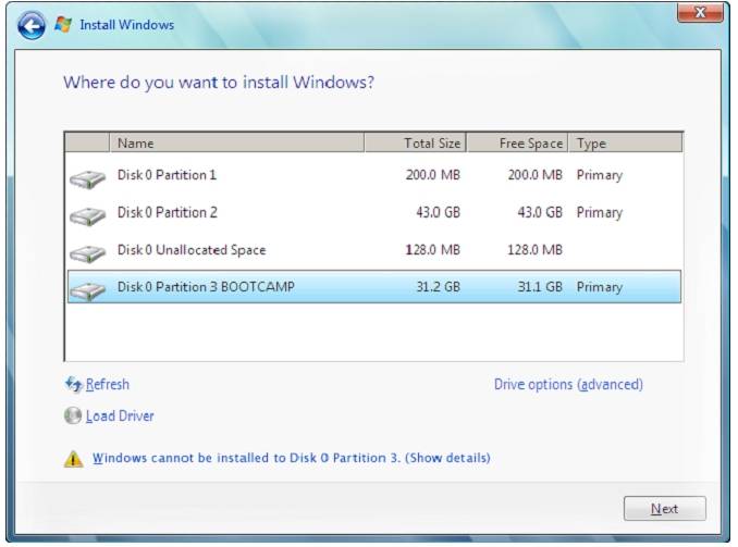 Руководство по установке Windows 7 на МакБук