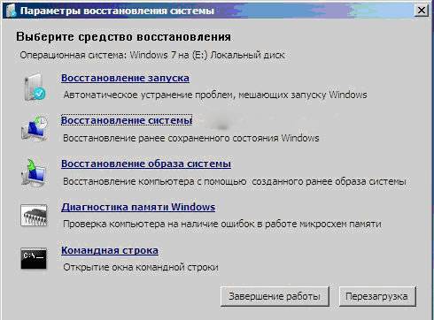 Восстановление загрузочной записи Windows 7