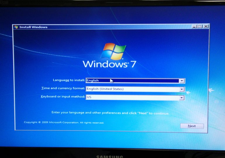 Восстановление Windows 7