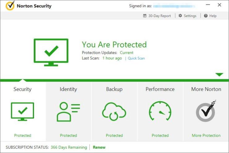 Norton Security Premium в топ 5 лучших антивирусов для Windows