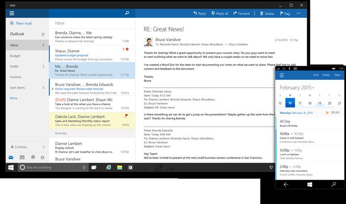 Будущее Office: Office 2016 и Office для Windows 10
