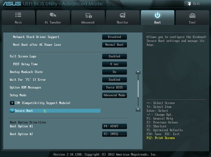 Что такое Secure Boot (Безопасная загрузка) и когда может потребоваться ее отключение