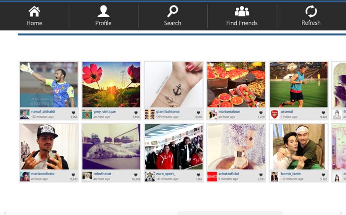 InstaPic – полнофункциональный Instagram-клиент для Windows 8 и RT