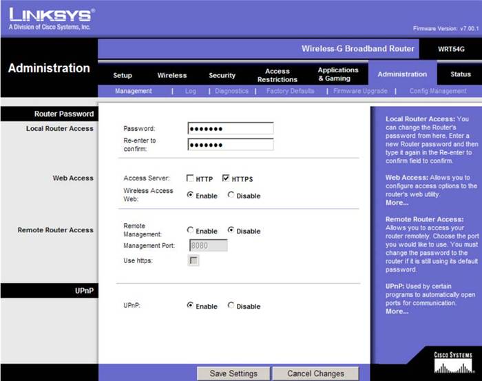 Как настроить роутер Linksys WRT54gl
