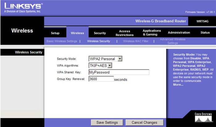 Как настроить роутер Linksys WRT54gl
