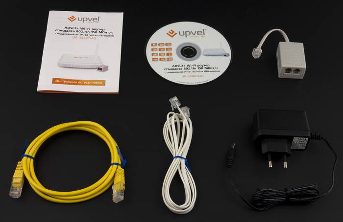 Как настроить роутер Upvel UR 344an4g