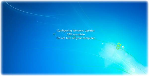 Компьютер виснет при загрузке Windows 7