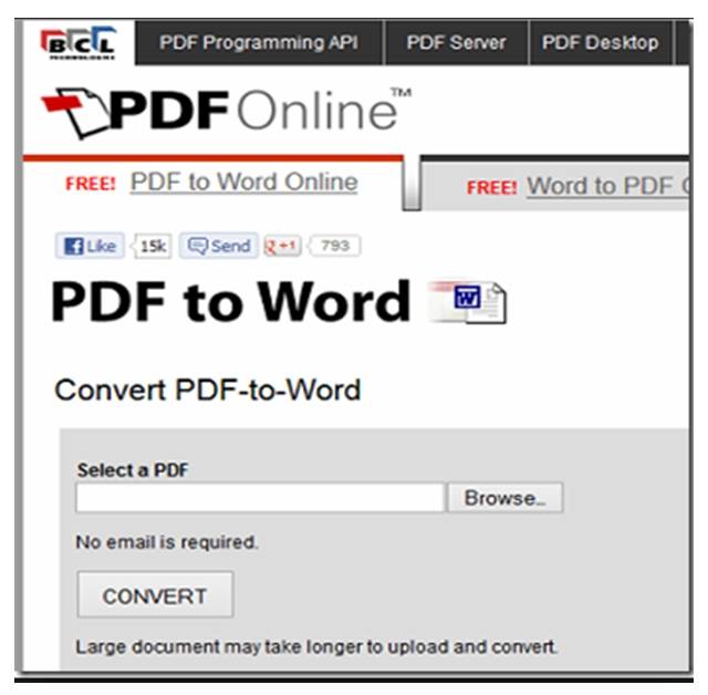 Методы конвертации файлов PDF в Word