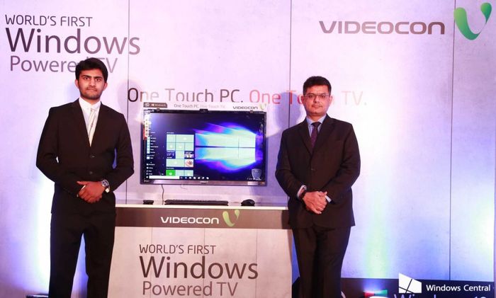Microsoft и Videocon представили первый телевизор с Windows 10
