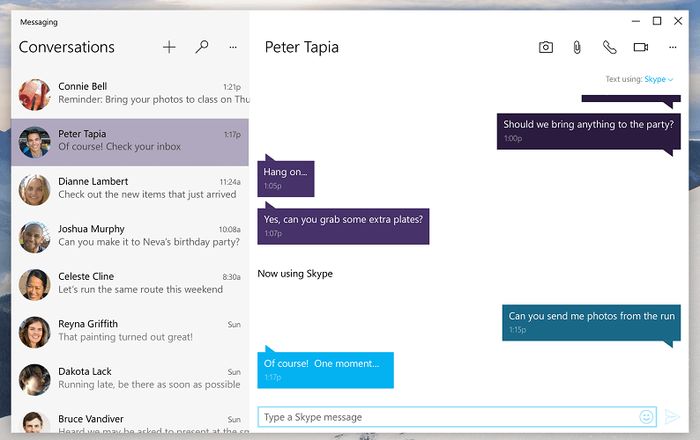 Microsoft отстает в сроках интеграции Skype в Windows 10