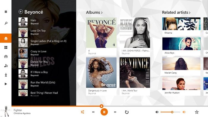 Неофициальное приложение Google Play Music для Windows Phone 8.1 и Windows 8.1