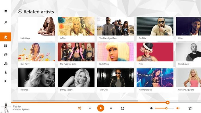 Неофициальное приложение Google Play Music для Windows Phone 8.1 и Windows 8.1
