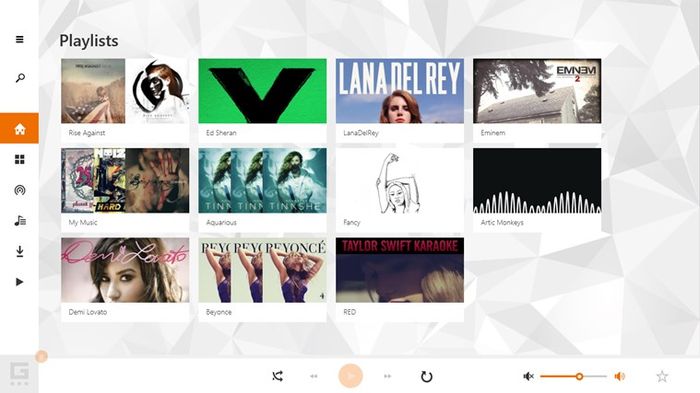 Неофициальное приложение Google Play Music для Windows Phone 8.1 и Windows 8.1
