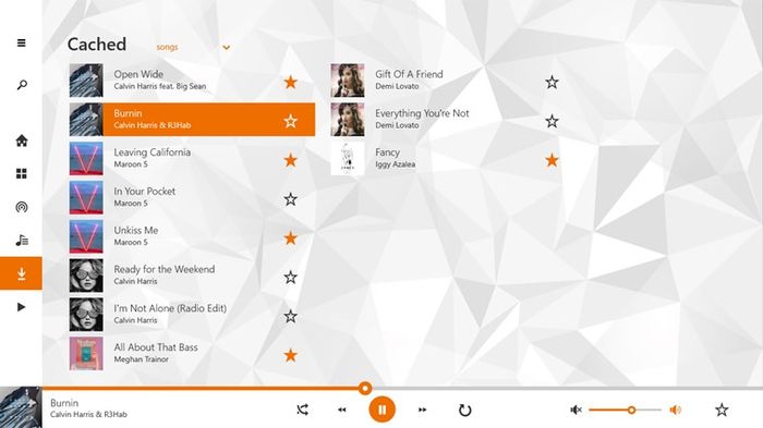 Неофициальное приложение Google Play Music для Windows Phone 8.1 и Windows 8.1