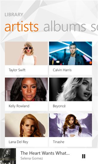 Неофициальное приложение Google Play Music для Windows Phone 8.1 и Windows 8.1