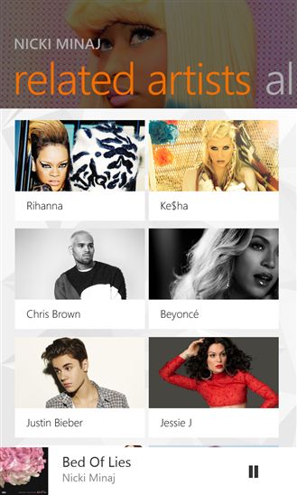 Неофициальное приложение Google Play Music для Windows Phone 8.1 и Windows 8.1