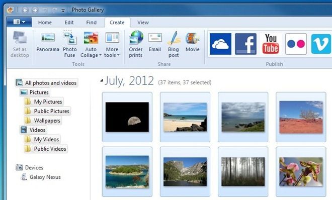 Новые версии Windows Photo Gallery и Movie Maker с новыми особенностями