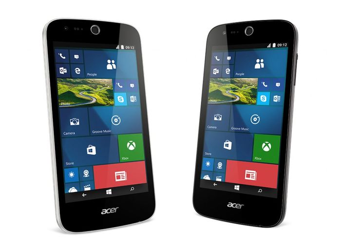Первые смартфоны с Windows 10 Mobile от Acer