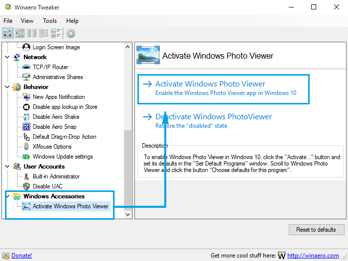 Просмотр фотографий Windows 10: как включить средство просмотра