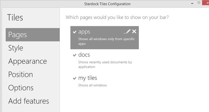 Stardock Tiles – просмотр и управление запущенными программами в Windows