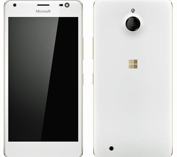 В сеть попали изображения смартфона Microsoft Lumia 850