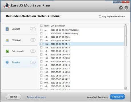 Восстановление данных на iPhone
