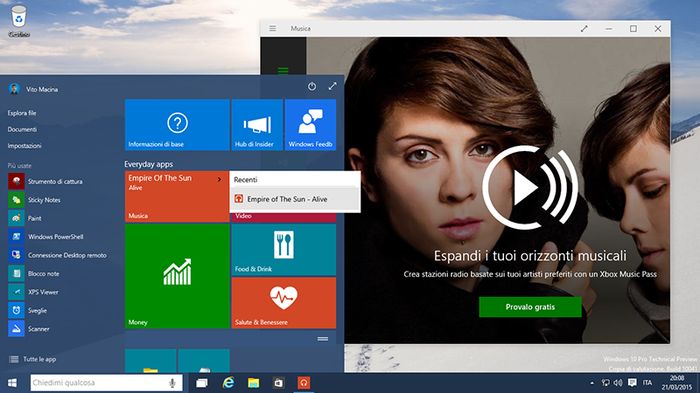 Windows 10 Build 10041: «Списки переходов» возвращаются в меню «Пуск»