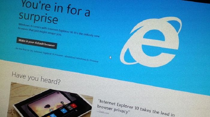 Windows 7 получила первую предварительную версию Internet Explorer 11