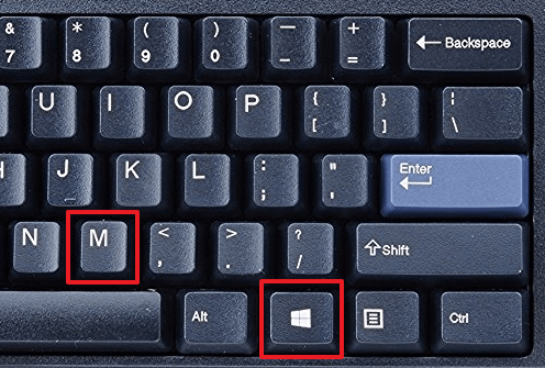 Как свернуть окно с помощью клавиатуры