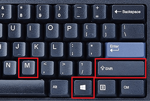 Как свернуть окно с помощью клавиатуры