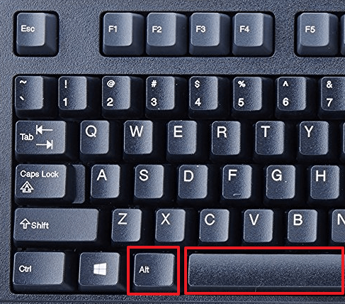 Как свернуть окно с помощью клавиатуры