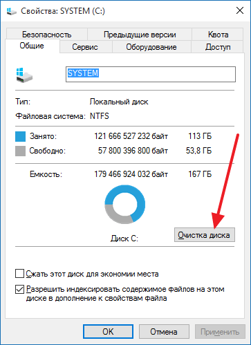 Как удалить папку Windows old в Windows 10
