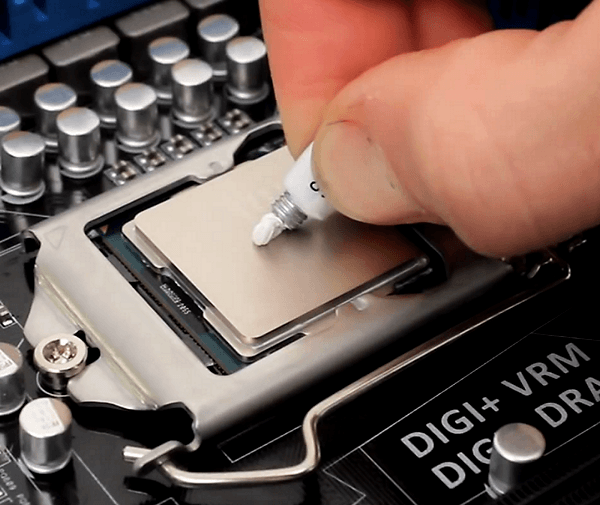 Сколько термопасты наносить на процессор