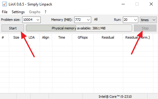 Стресс тест процессора, тестирование температуры под нагрузкой