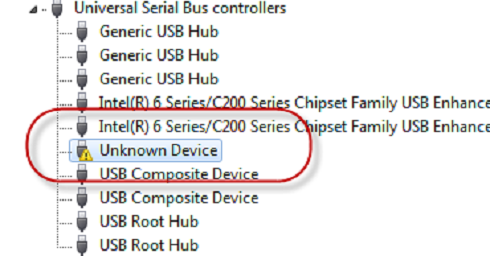 Unknown Device скачать драйвер бесплатно Windows 7 (32,64 bit)