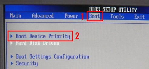 Ошибка Disk boot failure: что делать?