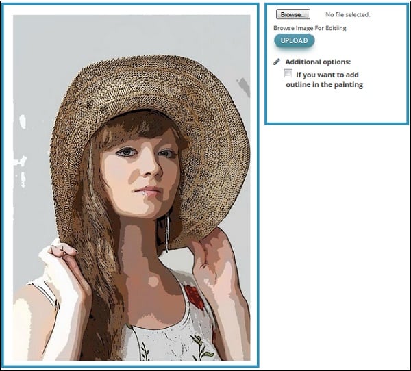 Сделать арт из фото онлайн