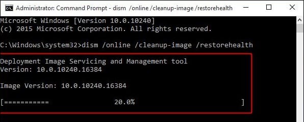 Dism /Online /Cleanup-Image /RestoreHealth — всё о команде