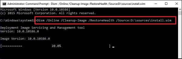 Dism /Online /Cleanup-Image /RestoreHealth — всё о команде