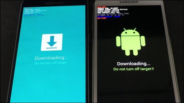Downloading: Do not turn off target на Samsung сколько ждать