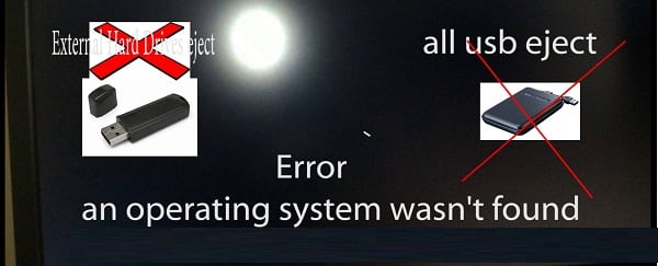 An operating system wasn’t found. Try disconnecting any drives that don’t — что делать