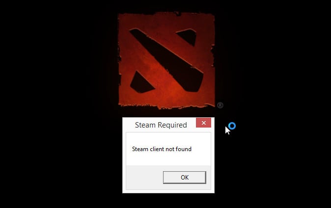 Steam client not found Dota 2 что делать