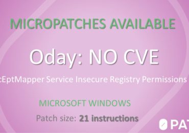 0patch закрыла бесплатным микропатчем уязвимость нулевого дня в Windows 7 и Server 2008 R2