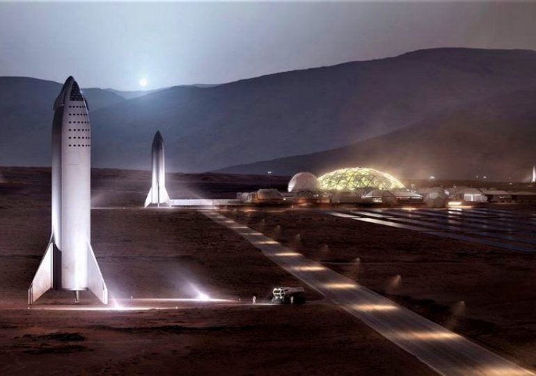 Илон Маск пообещал отправить первых людей на Марс через шесть лет