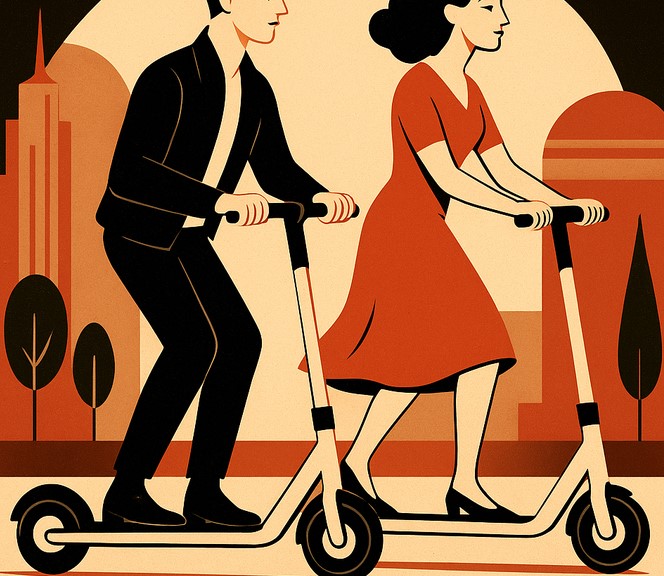 Роль самокатов в городской мобильности