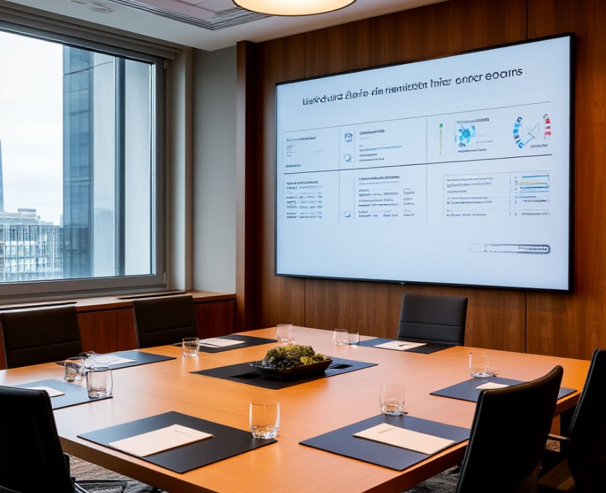 Интерактивные панели для переговорных комнат и конференц-залов